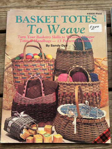 BASKET TOTES TO WEAVE