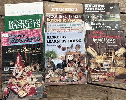 BASKET WEAVING BOOK LOT #102