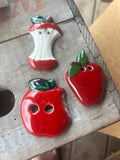 SCHOOL THEMED CERAMIC TIE-ON LOT