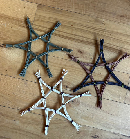 Handmade 6-Point Star Ornaments - $35  - GLEN CAIRN GOLF COURSE