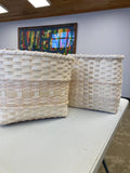 WOVEN CUBBY INSERT BASKET  --DEPOSIT ONLY TO HOLD SPOT