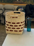 WOVEN CUBBY INSERT BASKET  --DEPOSIT ONLY TO HOLD SPOT