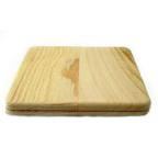 Slotted Wood Bases - Square (Rounded Corners)